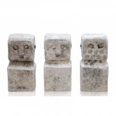 NATURAL STONE PRIMITIVE STATUE 